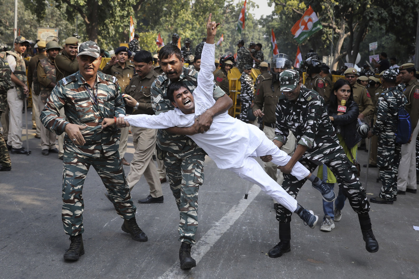 APTOPIX India Protest